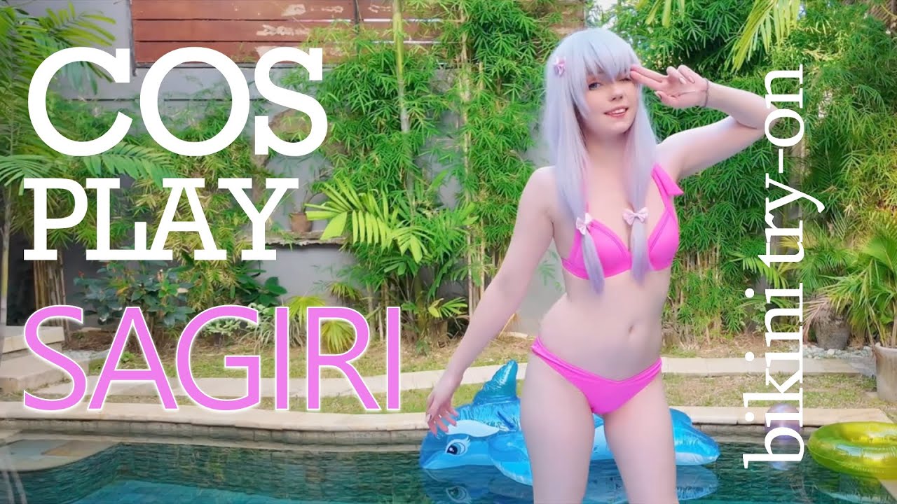 What Would Sagiri Wear to the Beach? Cosplay Try-On!