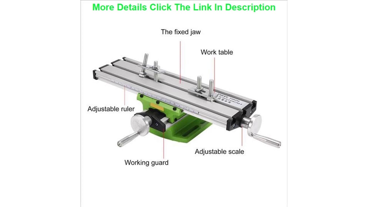 Slide Mini precision multifunction worktable Bench Vise Fixture drill milling machine X and Y-axis