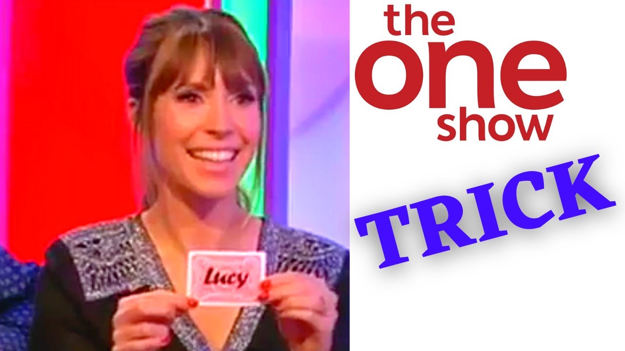 Richard Jones on The One Show