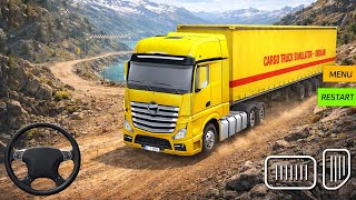 Offroad Cargo Indian Truck Driver - Hill Heavy Transporter Driving Simulator - Android GamePlay screenshot 5