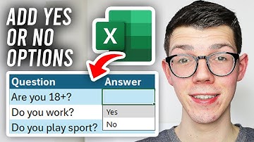 How To Add Yes or No Options In Excel - Full Guide