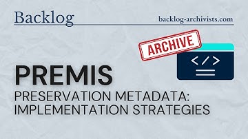PREMIS: Preservation Metadata and the FAIR Principles