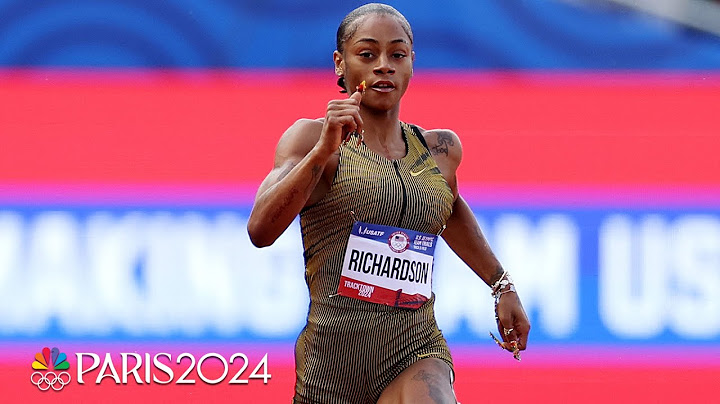 Sha'Carri Richardson posts LIGHTNING-FAST time in 200m Trials heat | NBC Sports
