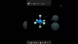 Modelling Uranium Hexafluoride in Avogadro2