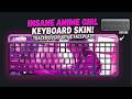 ULTIMATE Custom Anime Keyboard Skin! (Logitech MK470 Wrap)