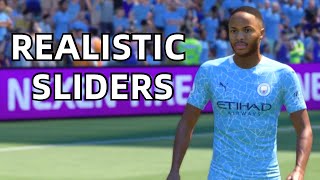 FIFA 21 Realistic Sliders With Competitor Mode On!