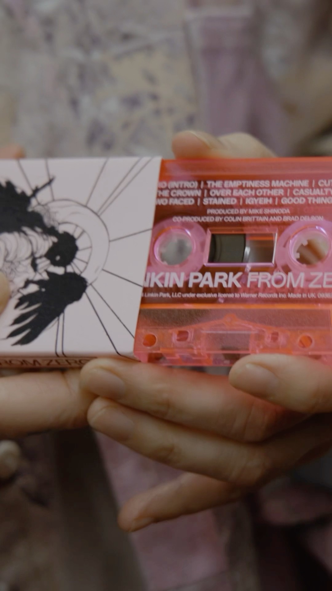 From Zero Alternate Cover Cassette, exclusive art designed by ​⁠@mikeshinoda
