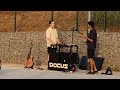 Docus live am Strand Platja de la Mar Bella in Barcelona