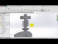 solidworks motion study tutorial | Cam and Follower with Animation