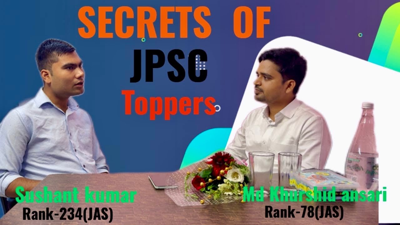  Jpsc toppers interview | sushant kumar | Khurshid ansari |Toppers strategy | #jpsctoppers | #jpsc 