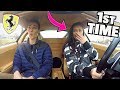 Girls React To Straight Piped Ferrari F430!!