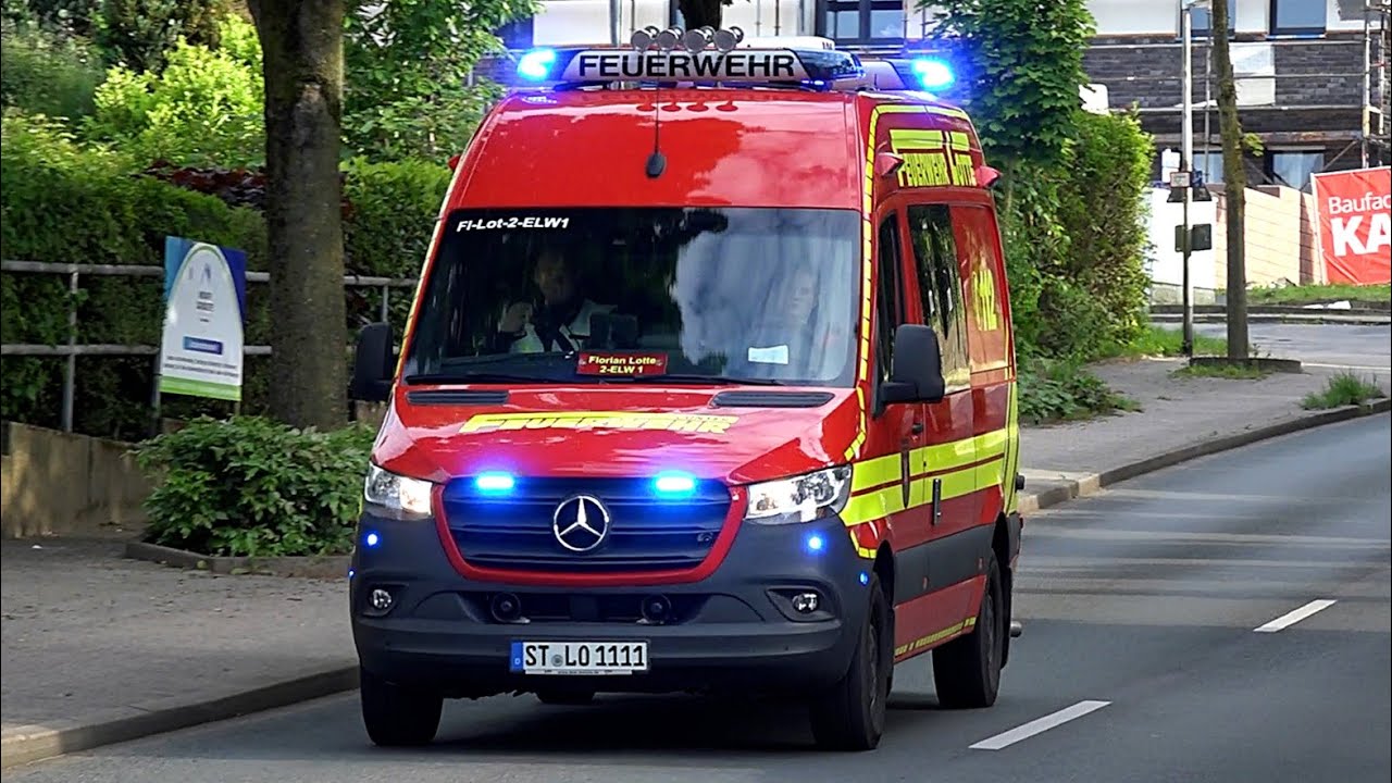 Nordlichtübung 2023 in Mettingen -  Feuerwehr & DRK Kreis Steinfurt