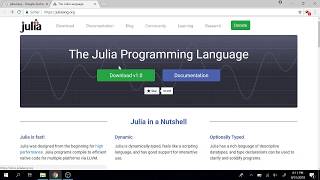 Programmieren Lernen mit Julia | Julia Lang Tutorial 002 | Version 1.0 und Jupyter