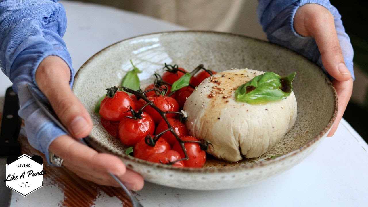BURRATA VEGANA | Living Like A Panda