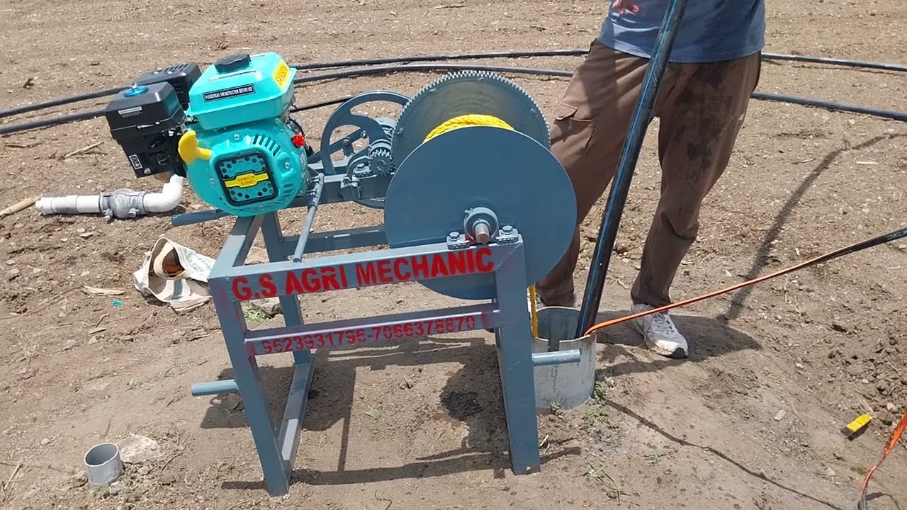 Borewell Pump Lifting Machine Mo. +91 9623931796 7066378870 