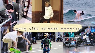 wang yibo talents moments | which talents?