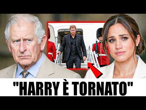 Video 3 MINUTI FA: Harry TORNA a casa dopo che il test del DNA rivela il segreto di Meghan