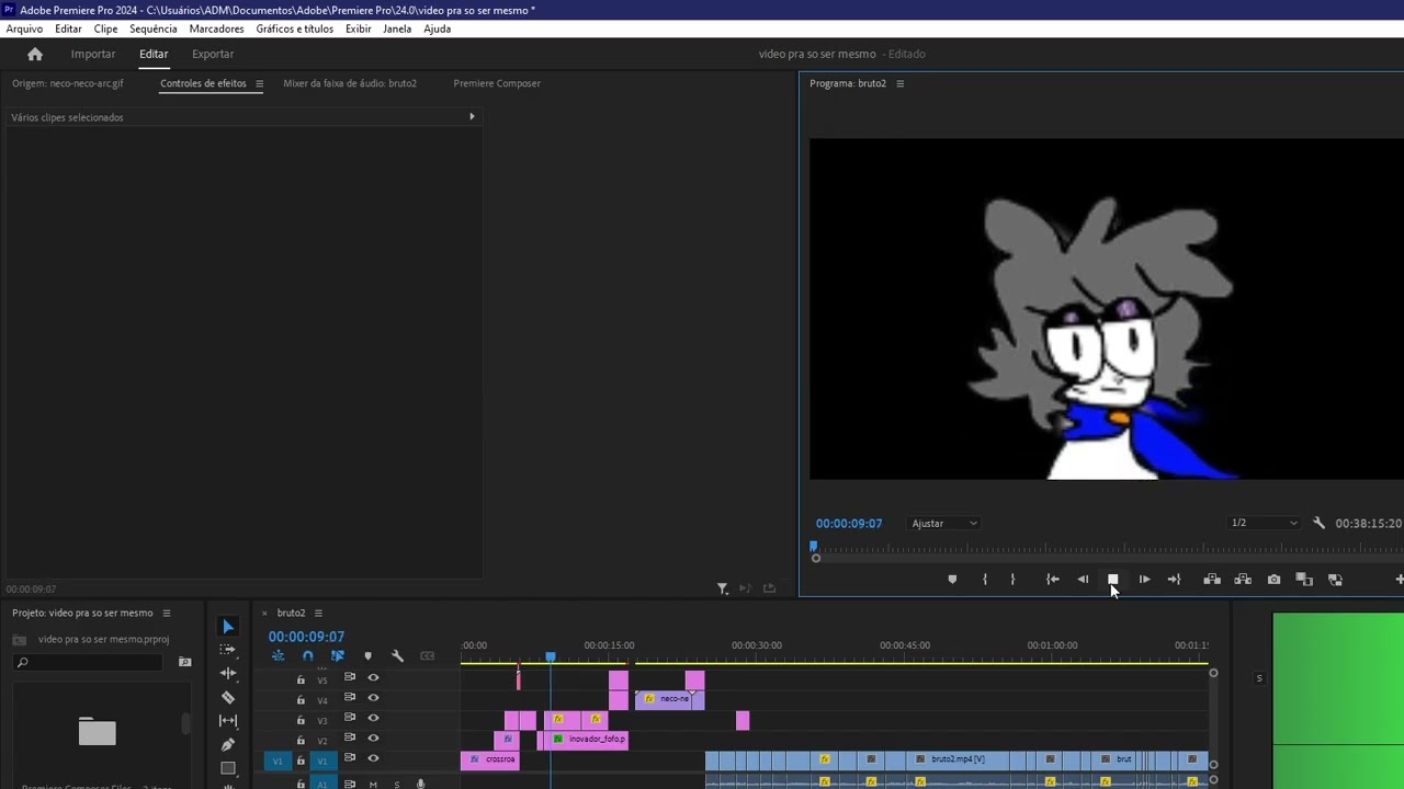 editing for a future video on my channel is just the introductions