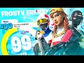 JAK WYGRAĆ PIENIĄDZE W FORTNITE (FROSTY FRENZY 5 000 ZŁ)!🤯🏆