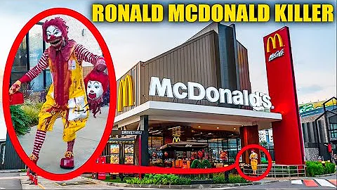 IF YOU EVER SEE RONALD MCDONALD KILLER STAY AWAY A...