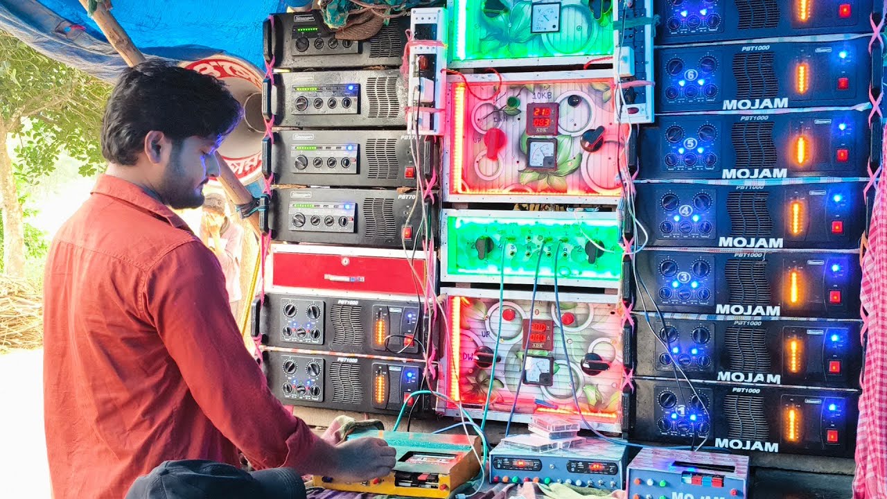 আজ মোজাম সাউন্ডের এই বক্সটার লাস্ট ফেল্ট ইমাম দা নিজে এসে বাজাচ্ছে কেমন বাজাচ্ছে 7001679814 বললা