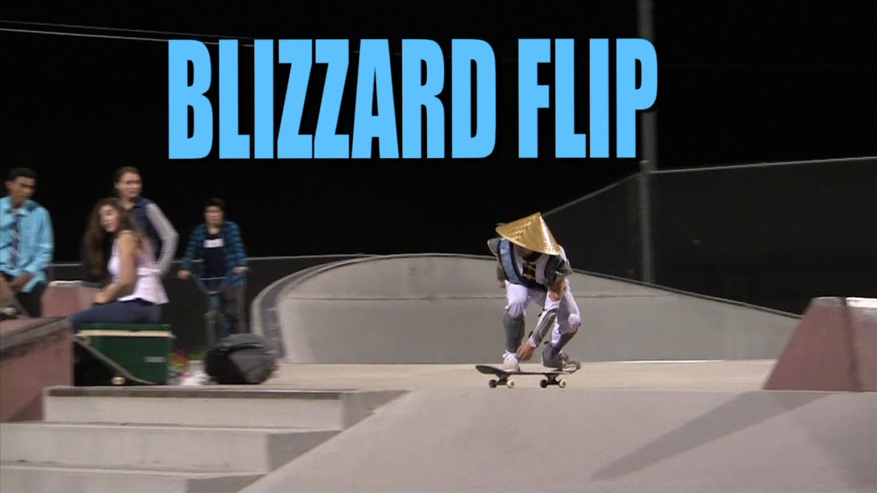 Blizzard Flip Backside 360 Kickflip YouTube