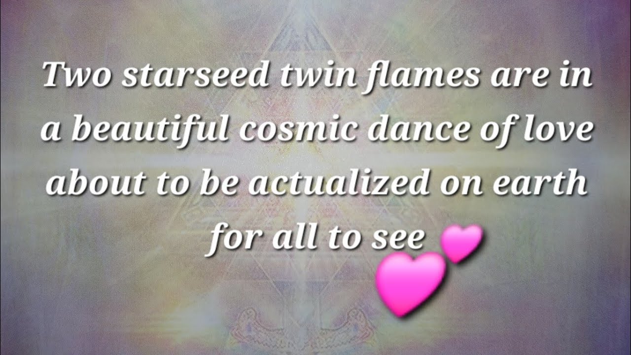 Two starseed twin flame souls are about to change the world 💕 🌎 Dance ...