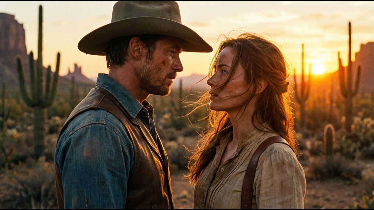 Ella le pidió trabajo al vaquero, y él dijo: «Solo si te casas conmigo antes del atardecer».