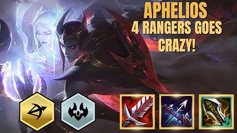 APHELIOS CARRY! W/ 4 RANGERS & 4 NIGHTBRINGERS | TFT Reckoning | Patch 11.11 | Teamfight Tactics |