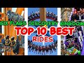 Top 10 rides at six flags discovery kingdom  vallejo california  2022