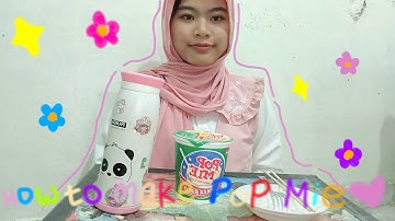 PROCEDURE TEXT – HOW TO MAKE POP MIE?!