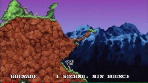 Worms  PS1 PAL (1995) gameplay n.003