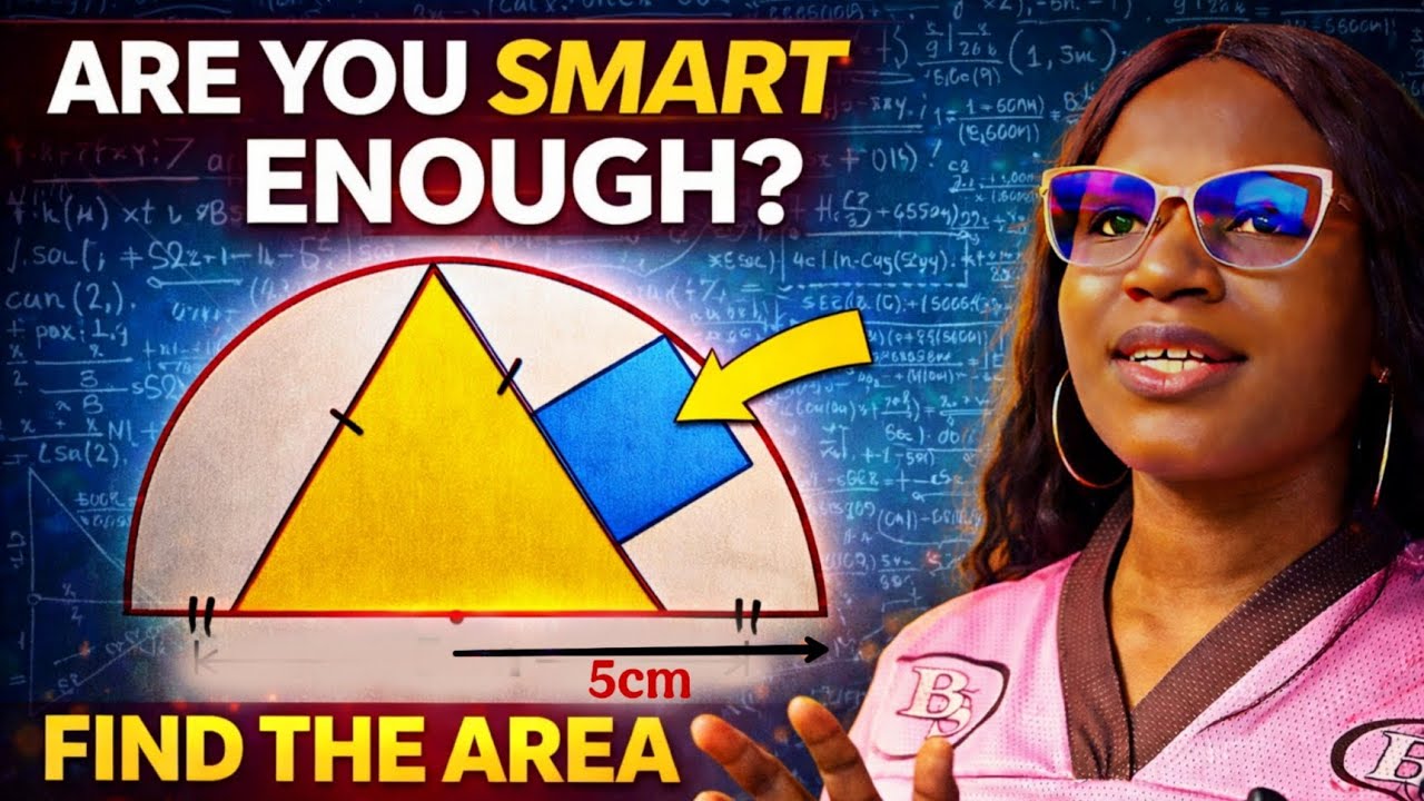 This geometry math Puzzle will Trick You!| Find the Square’s Area - YouTube