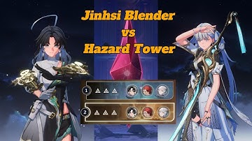 Jinhsi Blender in 2.3 TOA | S0R1 Jinhsi S2 Jianxin S6 Mortefi VS Hazard Tower | Wuthering Waves