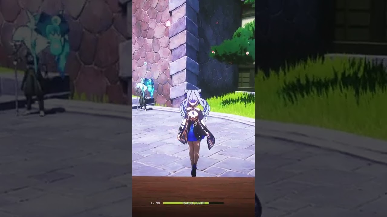 Genshin Impact Keqing Through Inazuma X Reshade shorts YouTube