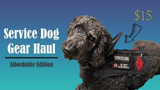 My Service Dog Gear Haul // Affordable Edition