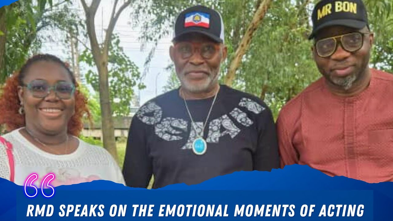 RMD talks emotional moments of acting alongside son Tega in new movie ...