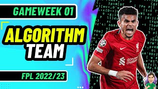 FPL | THE BEST ALGORITHM TEAM (MACHINE LEARNING)! 🔥| Fantasy Premier League 2022/2023!