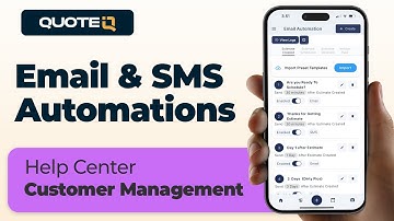 How To Set Up Email & Text Automation