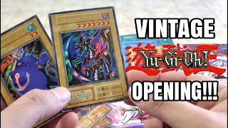 EPIC YUGIOH VINTAGE OPENING! ONLY ONE ON YOUTUBE PREMIUM PACK 1-19!!!
