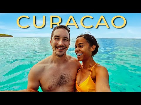 Video: Modern Holiday Ocean Villa di Pulau Curacao Menghadap Caribbean