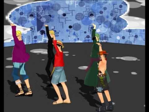【ＭＭＤワンピ】　麦わら三強と白ひげ１・２番隊長でなんだかんだ