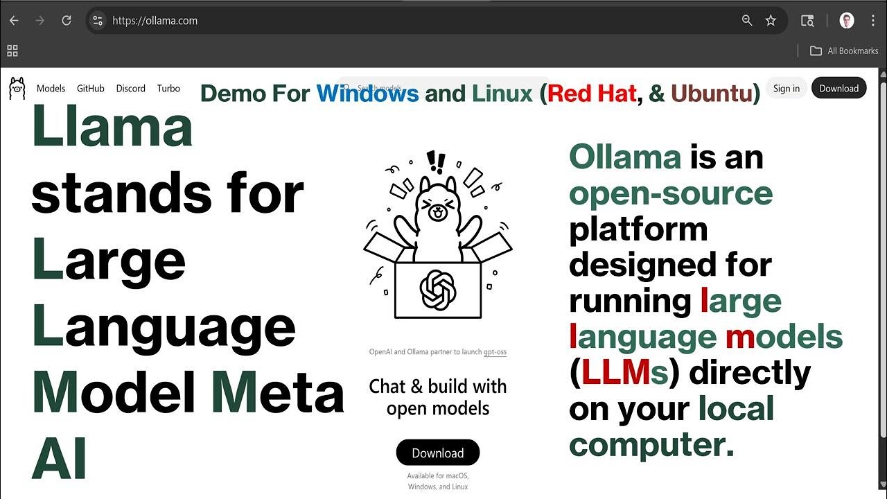 Llama stands for Large Language Model Meta AI - YouTube