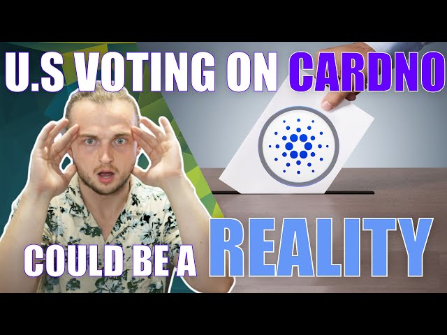 U.S. States have reached out to Cardano for blockchain voting! class=