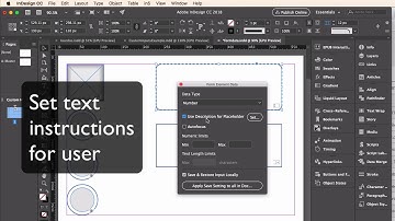 Control Form Elements from InDesign to HTML5 - in5 v3.3