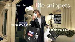 Life Snippets • days in london, room makeover, went to o2 arena & westfield, got new 👟 | Antoinette