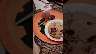 Belgium chocolate cookie and strawberry mousse