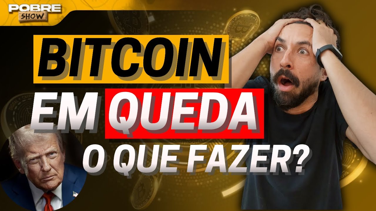 A QUEDA DO BITCOIN: O QUE FAZER AGORA? | PRIMO POBRE EXPLICA