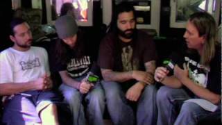 Smile Empty Soul Interview
BareBonesMusic.com recently caught up with Smile Empty Soul who are currently on tour in support of their latest record, Consciousness. Evil G. spoke with Sean, Ryan and Jake about the fall out with their record company prior to their last release, Vultures, the reason, Anxiety, their follow-up record to their self titled debut was not released. Also the band discusses their current record, Consciousness, their first single Dont Ever Leave, whats up next for the band and the fulfillment of having More Anxiety their 2005 record finally released, digitally re-master and the inclusion of a behind the scenes DVD. Smile Empty Soul Interview