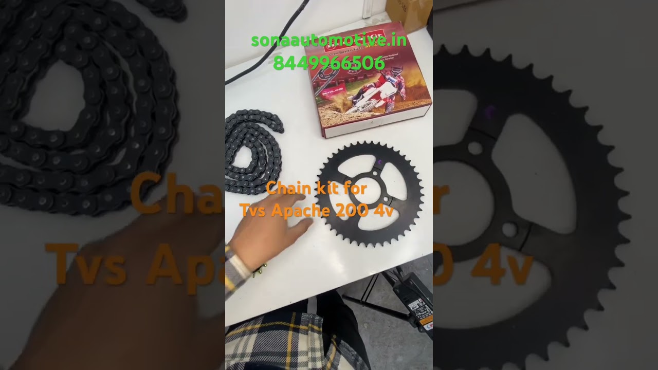 Chain Kit for Tvs Apache Rtr 200 4v 